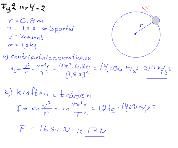 Olleh:s Webb-stöd Lösningar Till Fysik 2 Kap 4